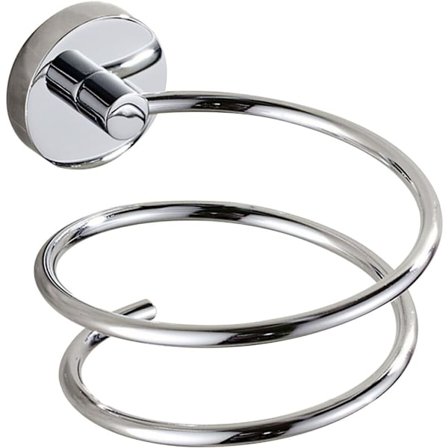 Veggmontert Hårfønerholder 304 Rustfritt Stål Hårføner Oppbevaringsholder Baderomstilbehør