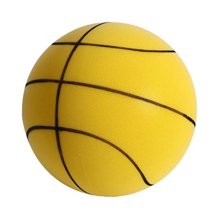 Studsande tyst boll inomhus tyst basketboll 21/24/28 cm mjuk boll sportleksak
