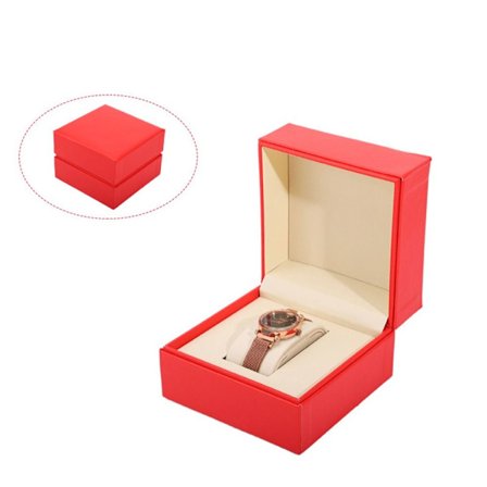 Klokkeboks Oppbevaringsboks RØD