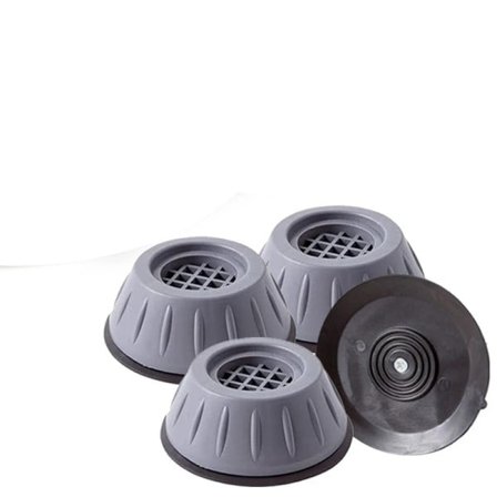 4 deler Anti Vibrasjon Vaske Maskin Pads Anti-skli Møbler Føtter Pad Kjøleskap Universal Støtte Base Matte Dempere Stativ