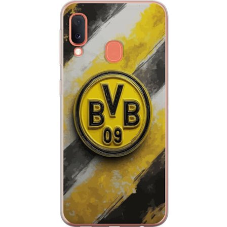 Kompatibel Mobilcover til Samsung Samsung Galaxy A20e Farverigt abstrakt puslespillsmønster, der symboliserer fællesskab, mangfoldighed og kreativit