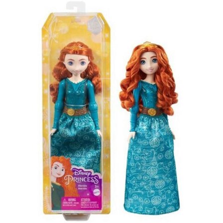 Mattel - Disneys Prinsessdocka Merida [SAMLAROBJekt] Pappdocka USA-import