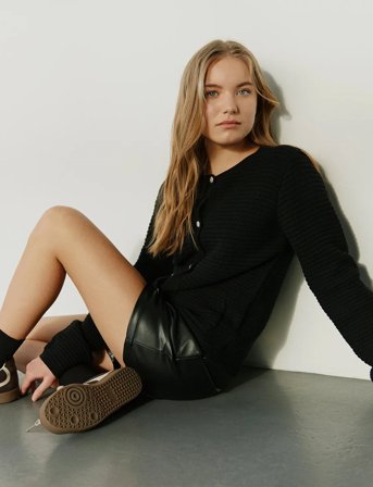 Sofie Schnoor Young Kyrask Cardigan - Black - 128