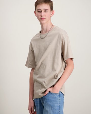 RYVLS The Tee Beige T-skjorter Gutt - Kids Brand Store