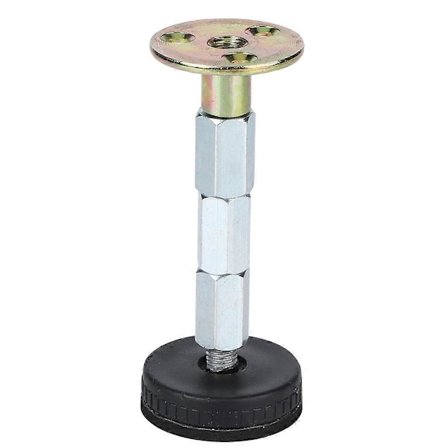 Justerbart sengestel med gevind, anti-rysteværktøj, fast sengestøtte til rumvæg (3 stk. skrue)