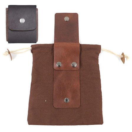 Kanvasreppu sienestykseen, puutarhan hedelmien poimintapussi, sienestykseen tarkoitettu reppu (ruskea)