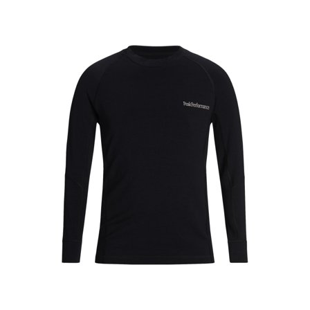 Peak Performance Junior Magic Crew Children base layer tops Black 130