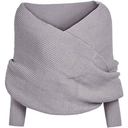 Strikkede sweatre til kvinder, toppe, halstørklæde, vinterhalstørklæde, vinter sjal, wrap halstørklæde, sjal halstørklæder