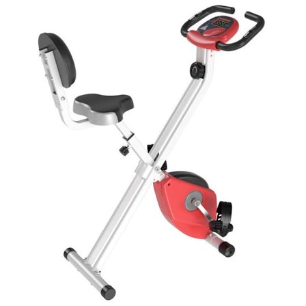 Rootz Magnetic Training Bike - X-Bike Bicycle Trainer - Cykeltränare - X-Bike - Home Trainer Bike - Röd/Vit