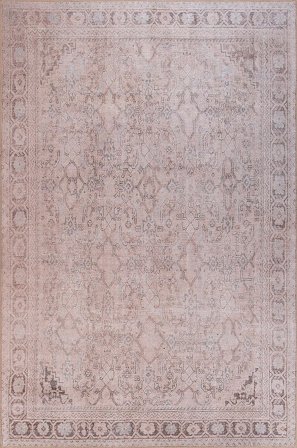 Hanah Home - Matta-Pratt - Beige - Slätvävda mattor - 140X190 - Från Homeroom