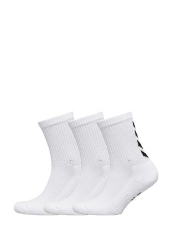 Fundamental 3-Pack Sock Underwear Socks Regular Socks Hvit Hummel