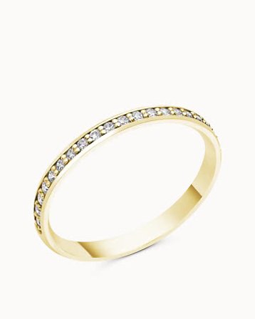 Eternity Ring Juliette 18K Yellow Gold - Engagement Rings & Wedding Rings from Vanbruun