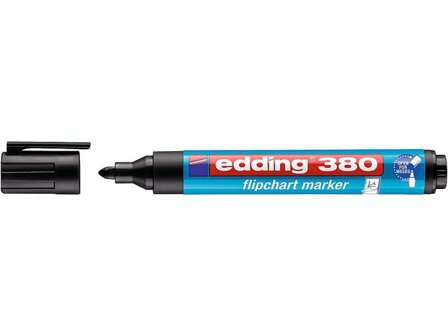 edding Blädderblockspenna 380, med 1,5 - 3 mm, svart - Lyreco - Kontorsmaterial - Pennor - Blädderblockspennor