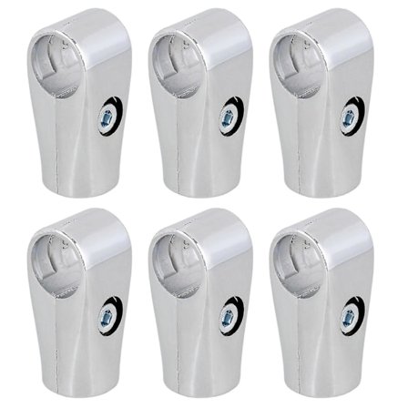 Rörkopplingar 6st 25mm Innerdiameter Tvåvägsrör Koppling