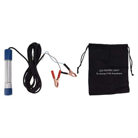 LED Grön Undervattensfiskelampa IP68 Vattentät för Damm Sjö Hav