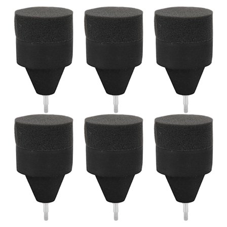 6 stk. Svamp Myk Pilspiss Utendørs Bue CS Bueskyting Spilltilbehør