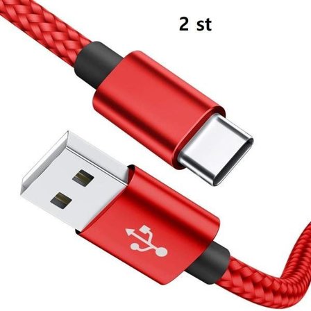2 st hög kvalitet 1 m usb-c