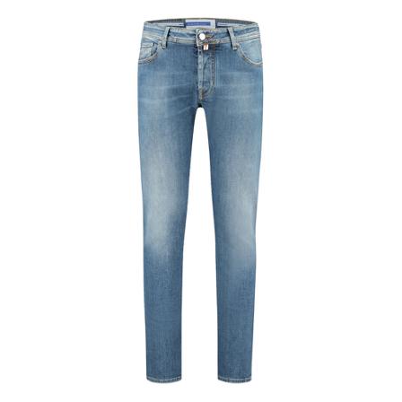 Jacob Cohën, Trousers Denim Nick Slim Blauw, Heren, Maat:W32