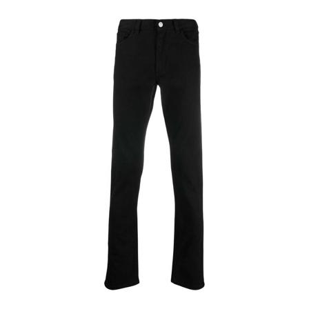 Ermenegildo Zegna Straight Jeans , Zwart , Heren , Maat: W36