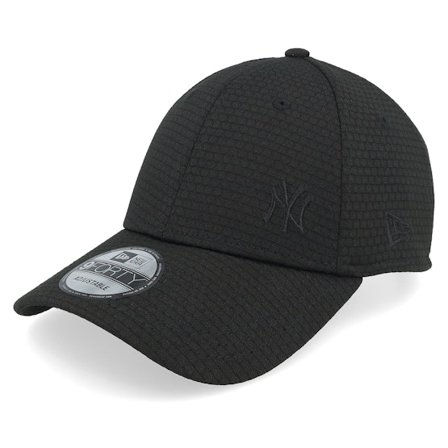 New Era - MLB Schwarz adjustable Cap - New York Yankees Flawless Mesh 9FORTY Black Adjustable @ Hatstore