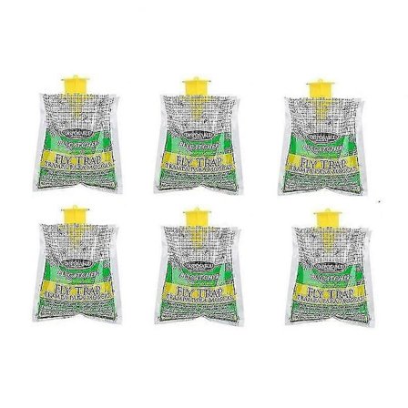 Koolmei 6-pack Hängande Flugfångarpåse