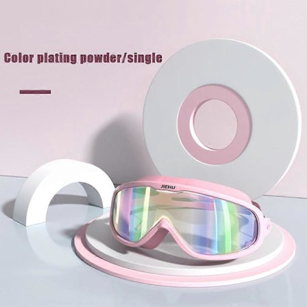 Anti-dug svømmebriller Voksne Vandtætte Stor Ramme Svømmedykkerbriller