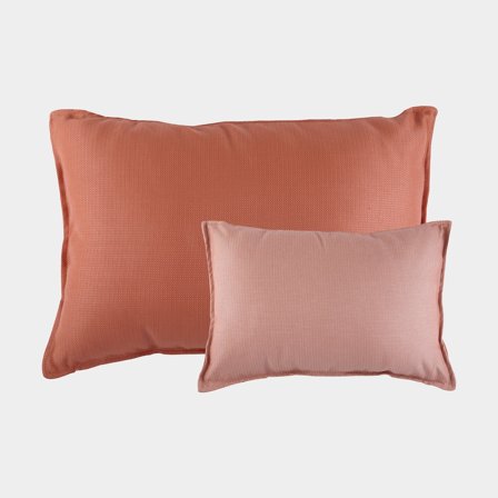 Almofadas decorativas náuticas Marine Business Aruba Waterproof Coral, 40 x 60 cm / 30 x 40 cm, pack de 2