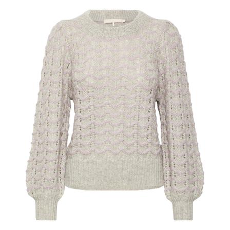 Karen by Simonsen Jess Pullover Grå, Dame
