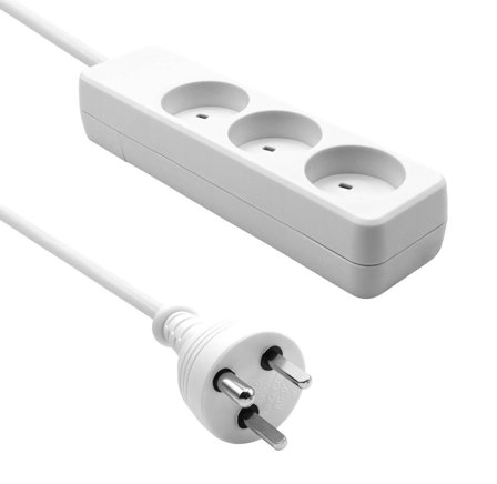 ProXtend Danish IT Power Strip 3-way