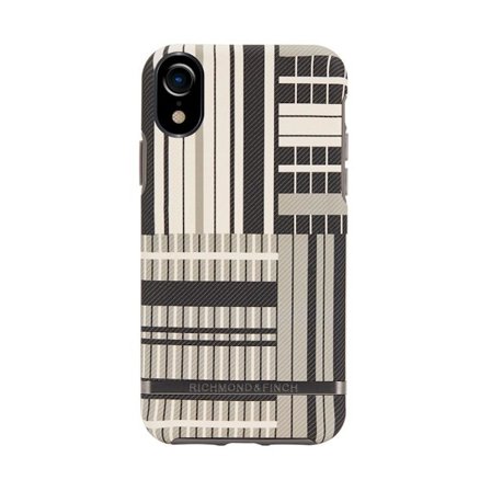 Richmond & Finch Skal Platinum Stripes - iPhone XR