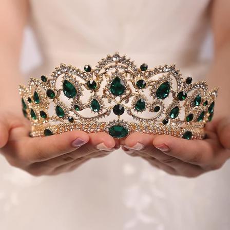 Vintage Rød Dronning Krystall Tiara Krone Med Kam Halloween Tiaraer For Kvinner Og Jenter Brude Bryllup