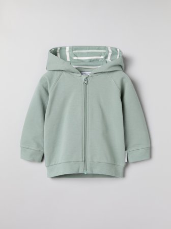 Polarn O. Pyret - Hoodie with íntegral ears - 56 - Childrenswear - grey
