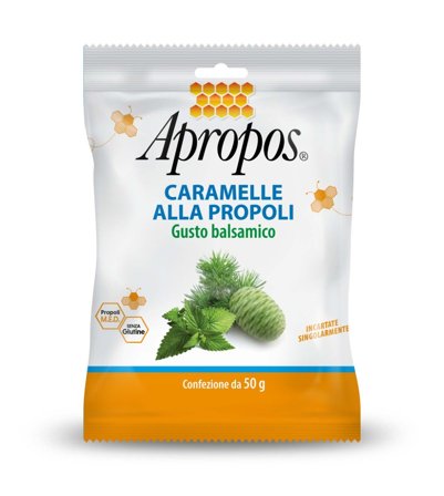 Apropos Caramelle Alla Propoli Gusto Balsamico 50g