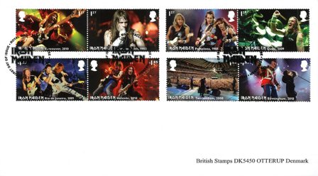 England - Iron Maiden - Stemplet sæt