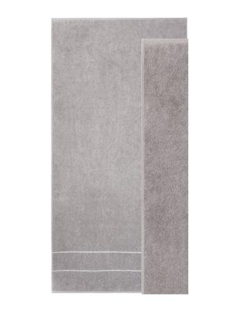Plain Bath Towel Home Textiles Bathroom Textiles Towels & Bath Towels Grå Boss Home
