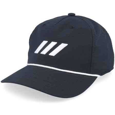 Adidas - Noir adjustable Casquette - Women 5 Panel Rope Black Adjustable @ Hatstore