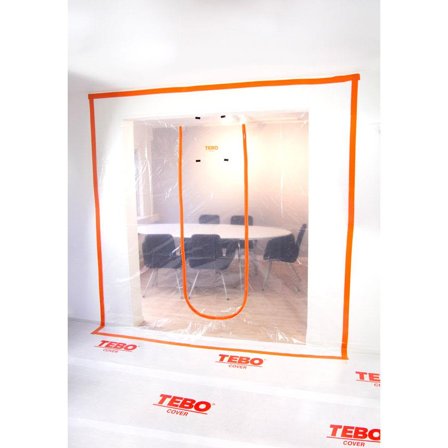 TEBO Cover 869632 Glidelåsdør XL, U-form, Lager & miljø