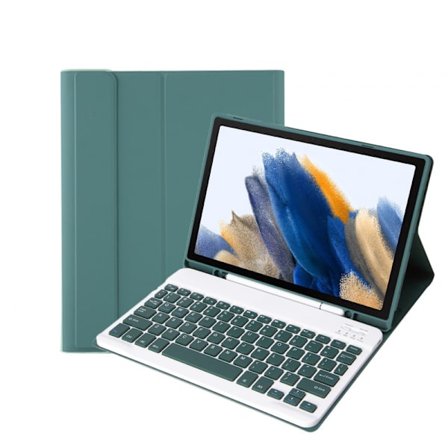 Tastatur etui til Samsung Galaxy Tab S9 11 tommer X710/716B, mørkegrøn