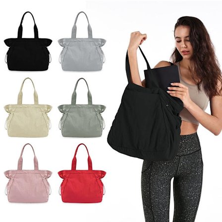 18L Side-Cinch Shopper Laukut Kevyt olkalaukku Kangaskäsilaukku