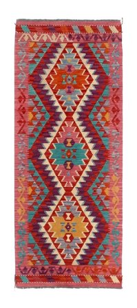 Tappeto Kilim Afghan Old Style 75X190 Passatoie (Lana, Afghanistan)
