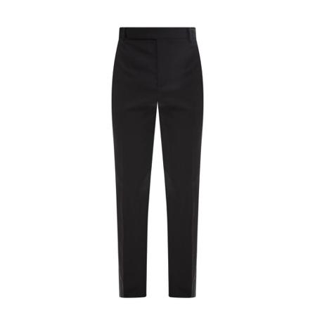 Saint Laurent Cropped Bukser Sort, Herre Bukser