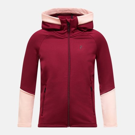 Peak Performance - Rider Essentials Midlayer Zip Hood Junior