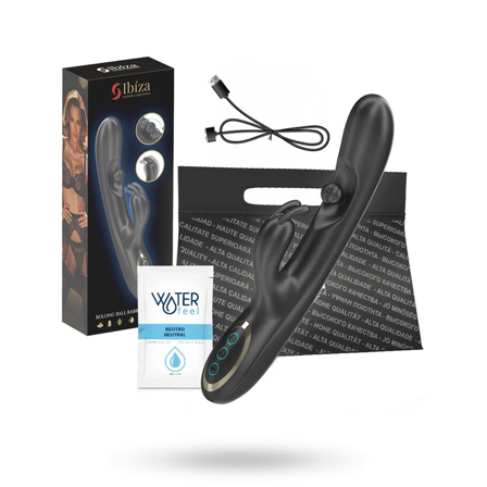 Powerful Rabbit Vibrator With Rolling Pearl - Vuxen.se - Vibrator