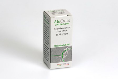 Alocross Gocce Oculari Flacone 8ml - Sollievo per Occhi Secchi