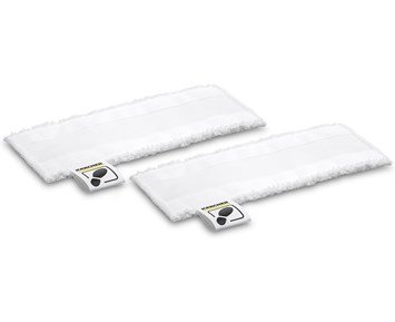 Kärcher-MIKROFIBERDUKAR EasyFix FÖR GOLV-2 stk EasyFix mikrofiberkluter til gulv-Home & Household Consumables-Tilbehør dampvasker