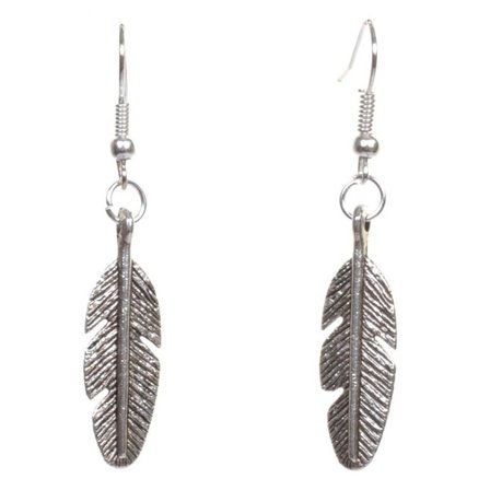Örhängen Fjäder Fjädrar Boho Hippie