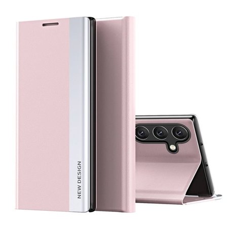 Sleep Case Pro-etui med stativ til Samsung Galaxy A26 - Pink