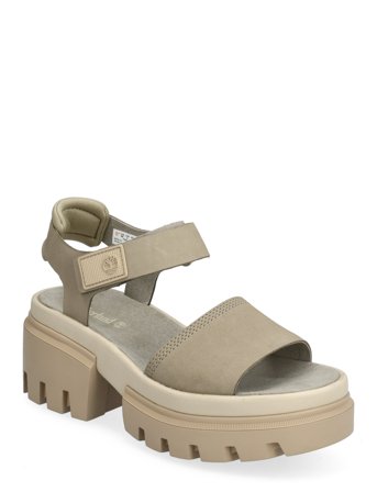 Timberland | Everleigh Backstrap Sandal Light Taupe Nubuck | 38