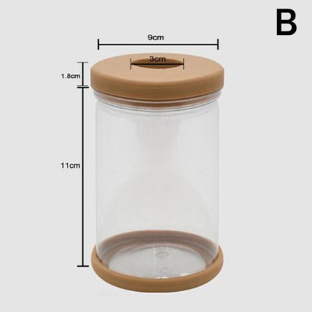 Lazy Transparent urtepotte Hydroponic Automatic Water Absorptio