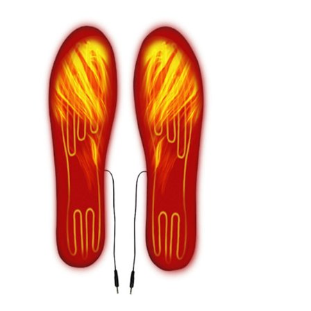 Lämmitettävät pohjalliset ladattavilla akuilla (4 tunnin akun kesto) S